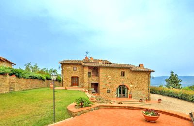 Venkovský dům na prodej Figline e Incisa Valdarno, Toscana:  RIF 2966 Blick auf Haus
