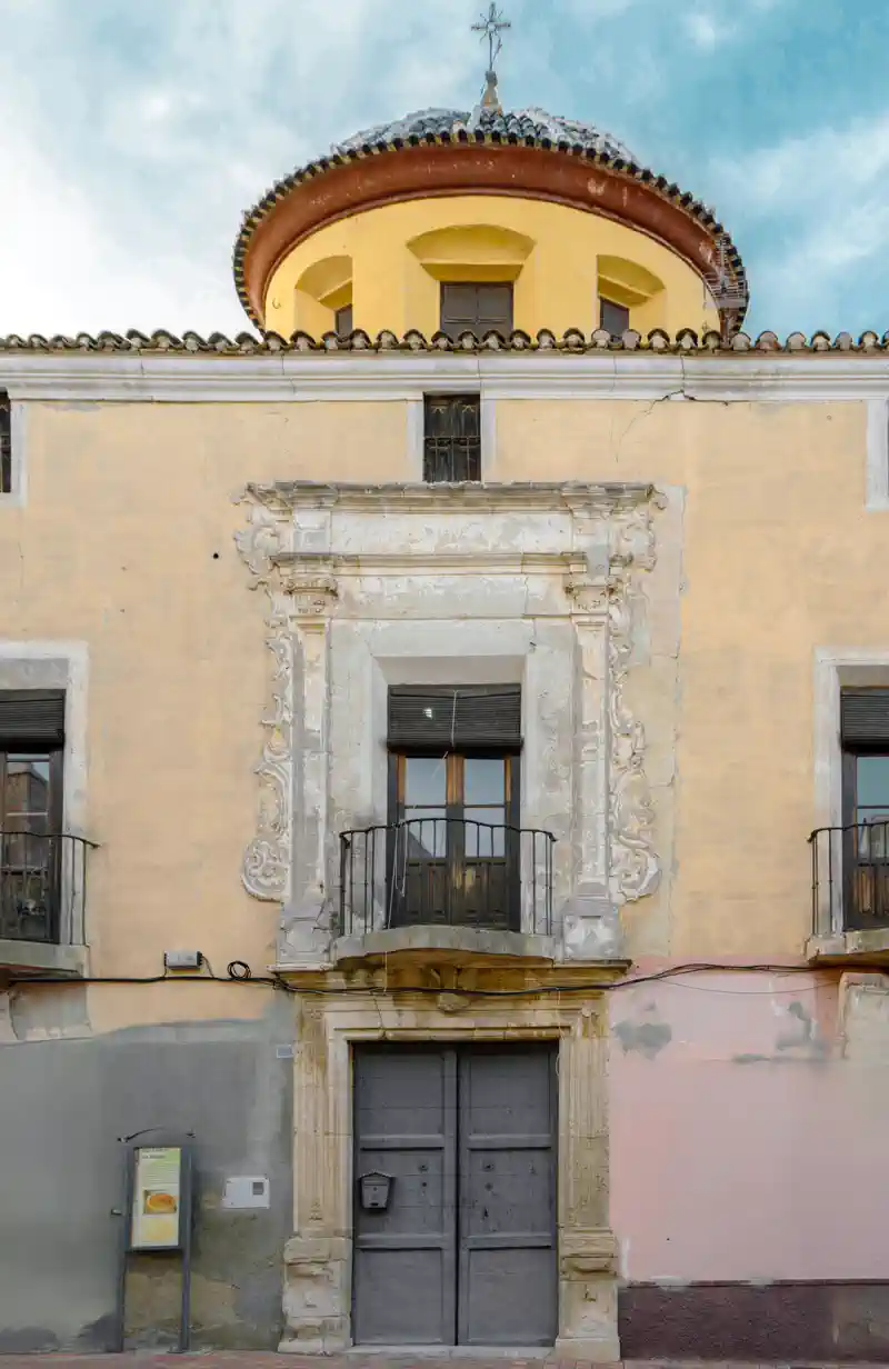 Palác v historickém centru Chinchilly, Kastilie