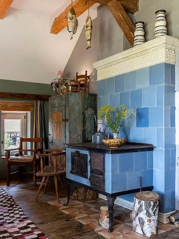 Rustikální detaily ve starém domě