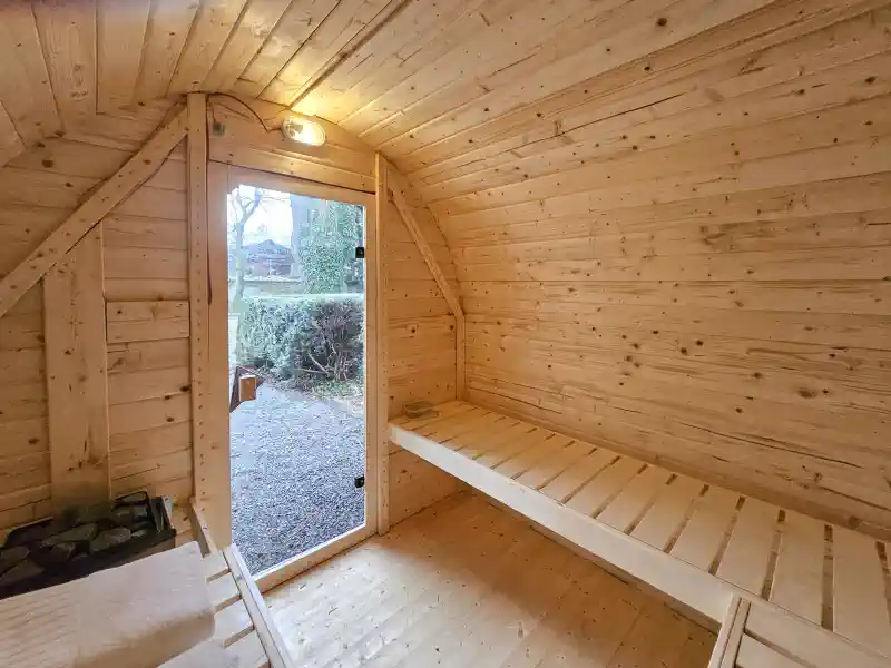 Sauna a wellness v Château Thor, Belgie