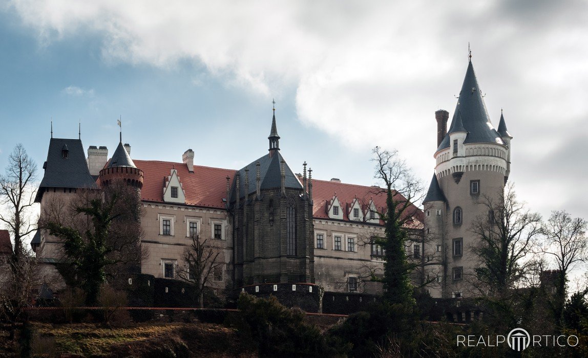 Zámek Žleby, Žleby