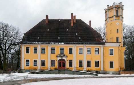 Hähnichen, Schloss Spree - Palác Spree v okrese Görlitz