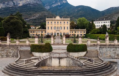 Tremezzo, Villa Sola Busca - Villa Sola Busca v Tremezzu, jezero Como