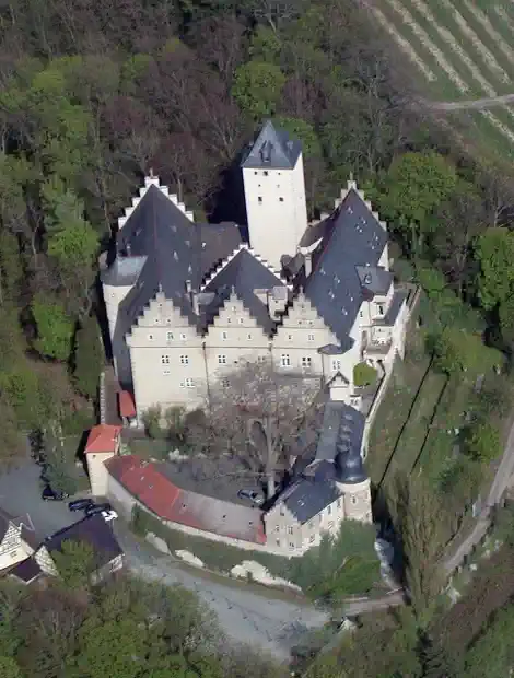 Zámky hrady vily  Německo