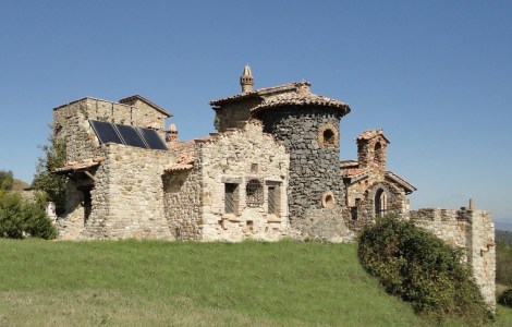 Zámky hrady vily  Itálie