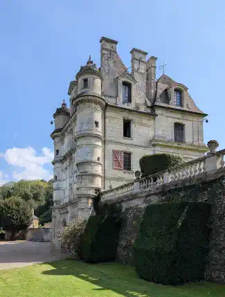 Francouzský zámek a nádherné zahrady, 60 km od Paříže, 95420 Magny-en-Vexin, Île-de-France