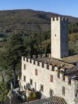 Castello dei Lagri – Et slot nær Firenze, Croci di Calenzano, Toscana