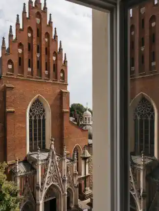 Apartmán v historickém městském domě v Krakově, Plac Dominikański, Kraków, Malopolské vojvodství