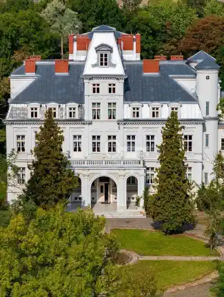 Zámeček Malina – neorenesanční historická rezidence, Malina, Lodžské vojvodství