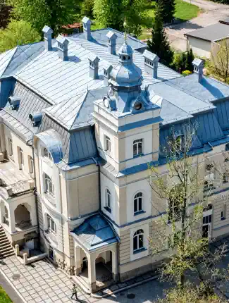 Vila textilního továrníka Hermanna Schneidera – Kulturní památka industrializace, Bielsko-Biała, Slezsko