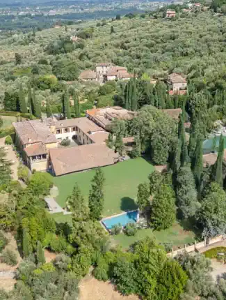 Historické panství Villa Dell’Arte v Toskánsku, Arezzo, Toskánsko
