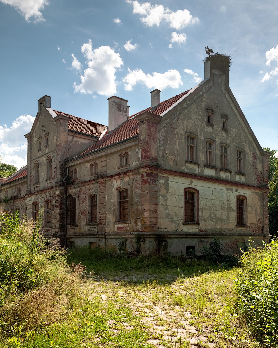 Altes Gutshaus in Ostpreußen: Równina Górna