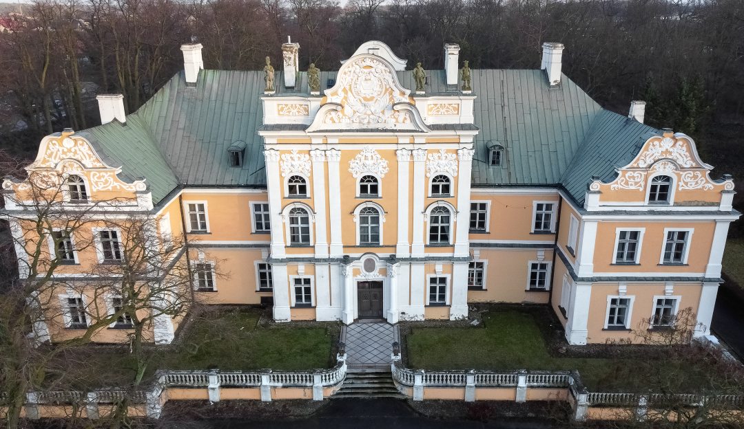 Schöner Barockpalast in Großpolen: Czempiń